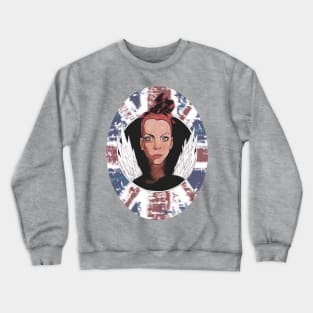 Angry Brit Angel Crewneck Sweatshirt